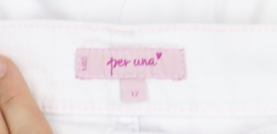 Marks and Spencer Women’s White Jeans Size 12