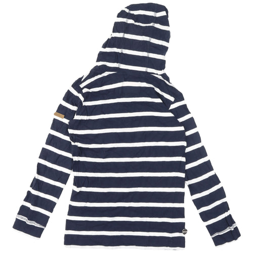 Regatta Women's Blue Striped Pullover Hoodie Size 6