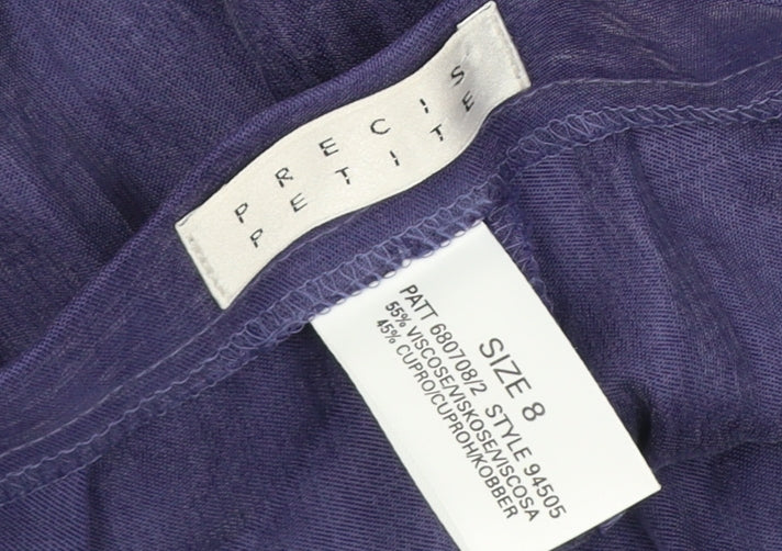 Precise Petite Blue Dress Pants for Women Size 8