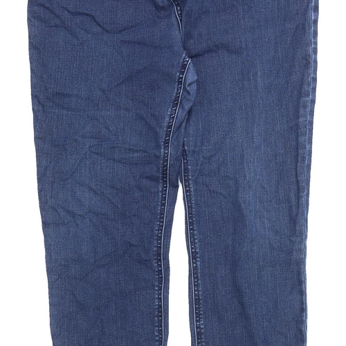 Marks and Spencer Women's Blue Straight Jeans Size 14