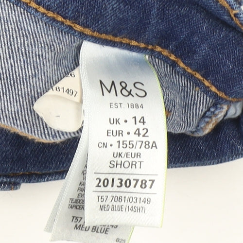 Marks and Spencer Women’s Blue Bootcut Jeans Size 14