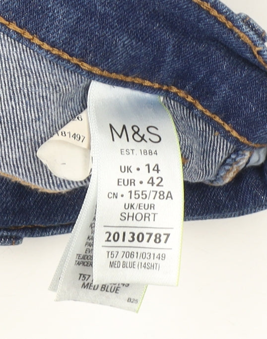 Marks and Spencer Women’s Blue Bootcut Jeans Size 14