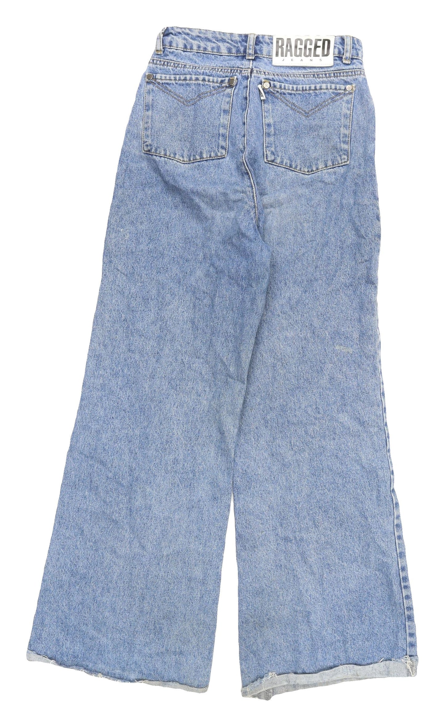 Ragged Jeans Women’s Blue Wide-Leg Denim Jeans Size 26