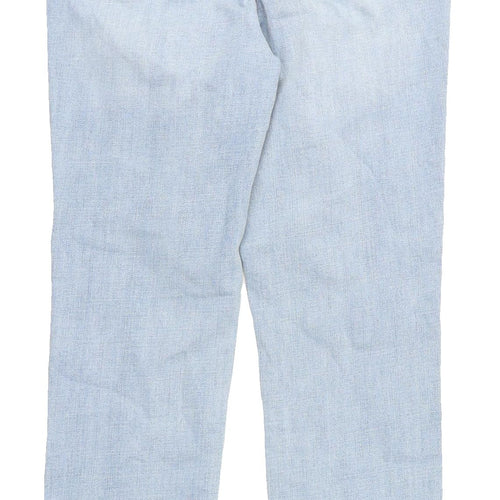 Next Women's Light Blue Skinny Jeans Size 10