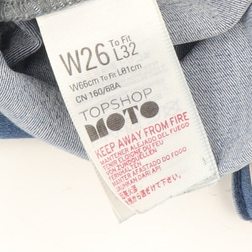 Topshop Women's Blue Skinny Jeans Size 8
