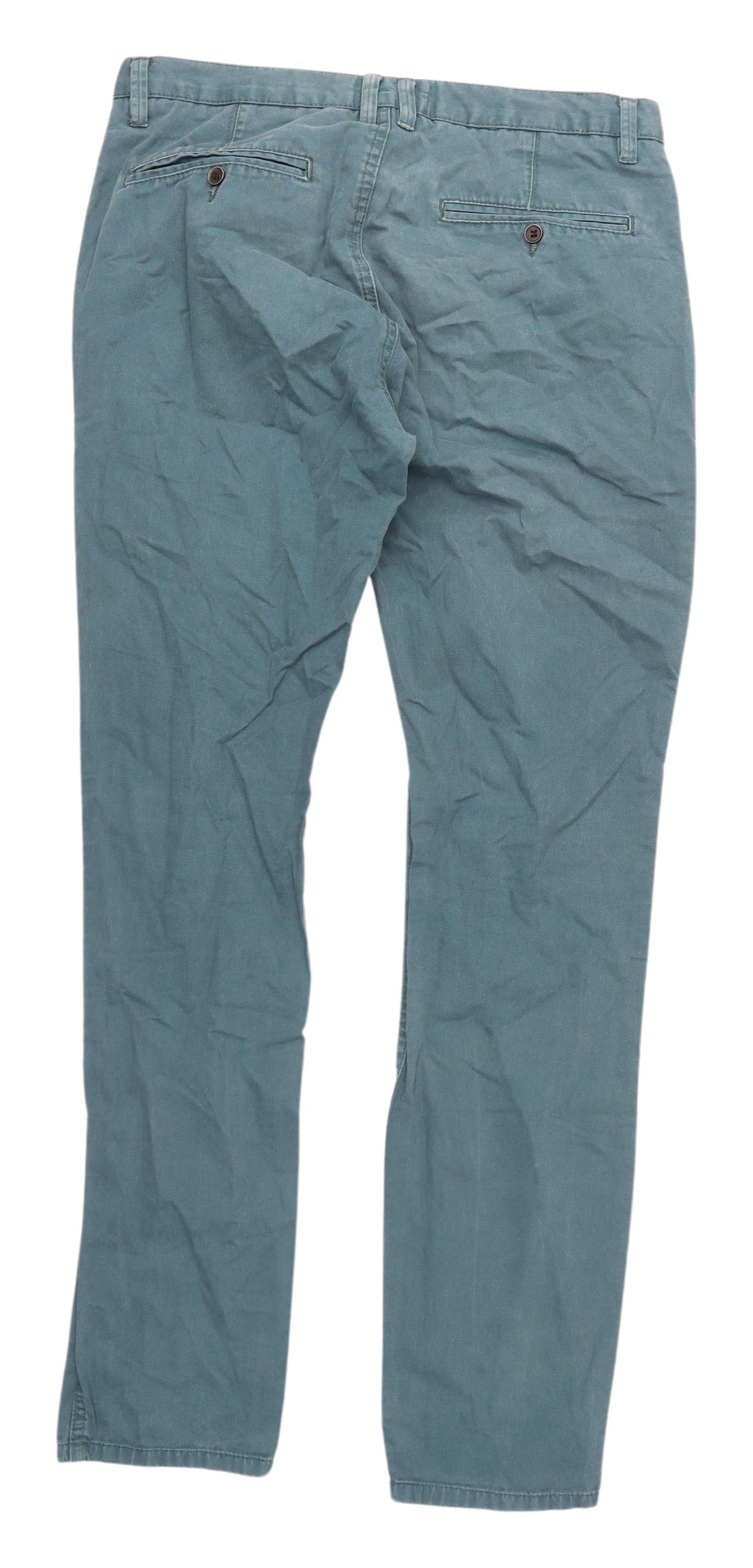 Topman Green Skinny Men's Jeans L 36W 34L