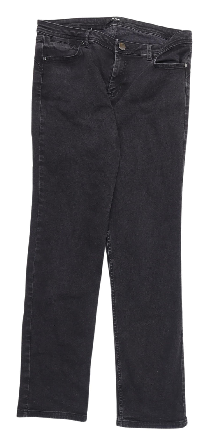 Marks & Spencer Women's Black Regular Fit Jeans