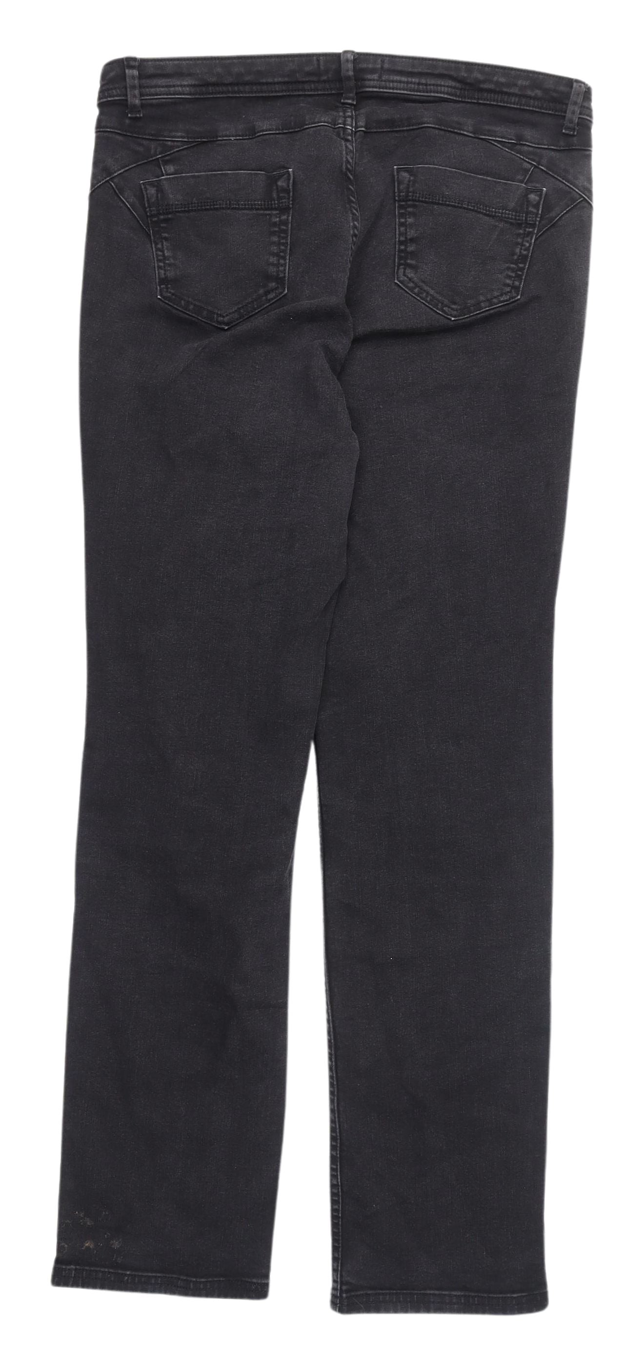 Marks & Spencer Women's Black Regular Fit Jeans