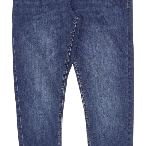 Next Men's Blue Skinny Jeans, Size M