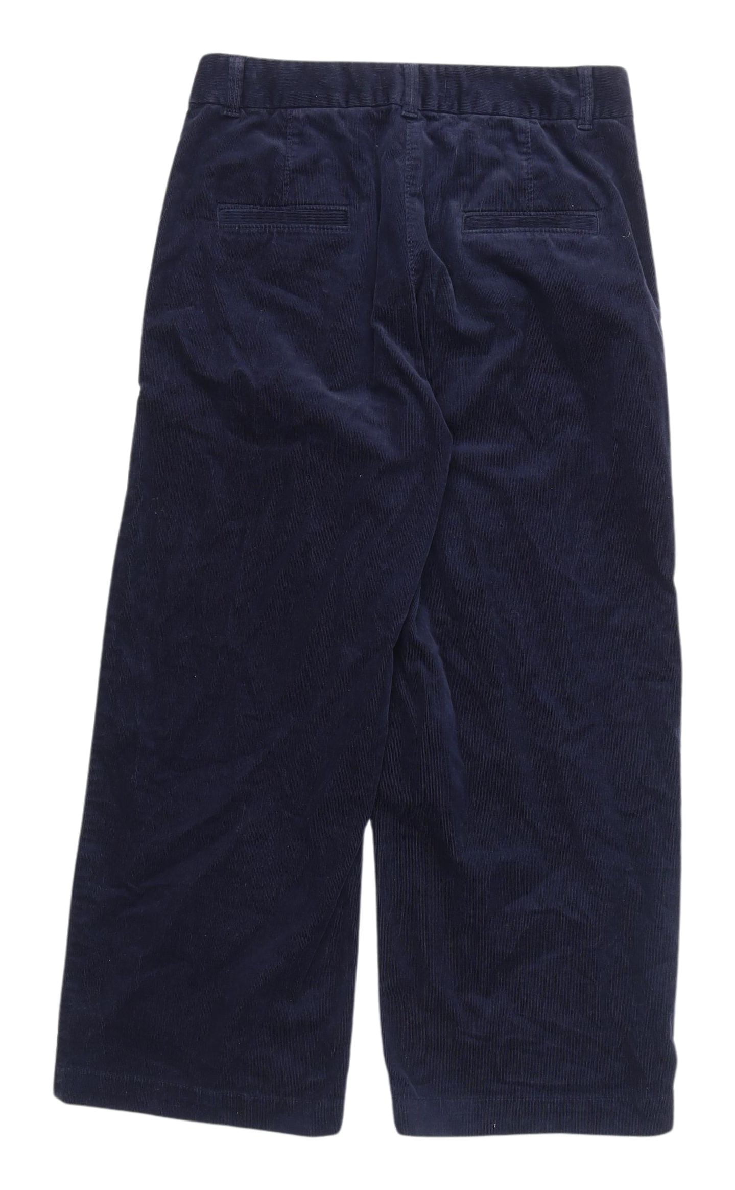 Marks and Spencer Women's Blue Cropped Trousers