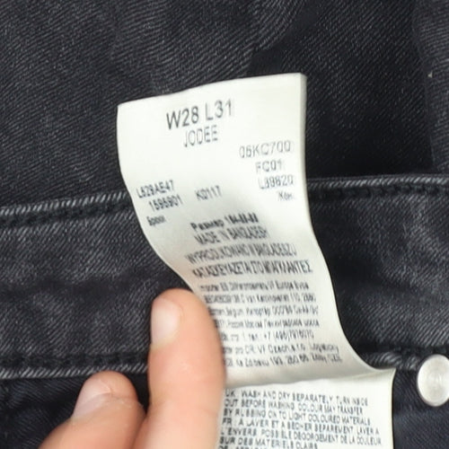 Lee Women's Black Skinny Jeans, Size 28, Excellent