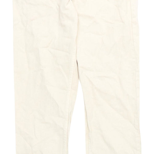 Benetton Beige Straight Jeans Women's Size L