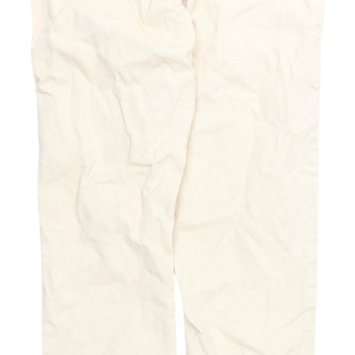 Benetton Beige Straight Jeans Women's Size L