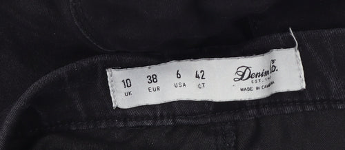 Denim Co. Women's Black Skinny Jeans UK Size 10