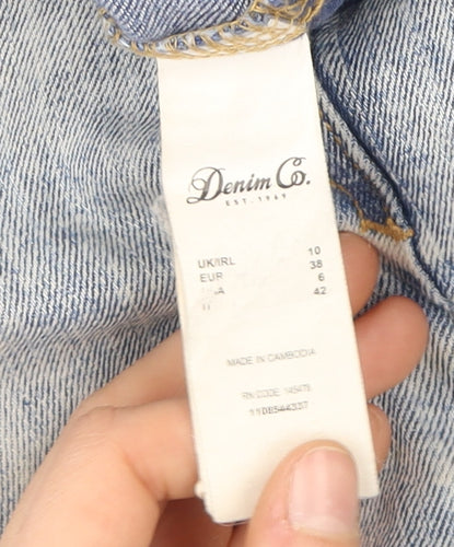 Denim Co. Women's Blue Bermuda Shorts Size 10