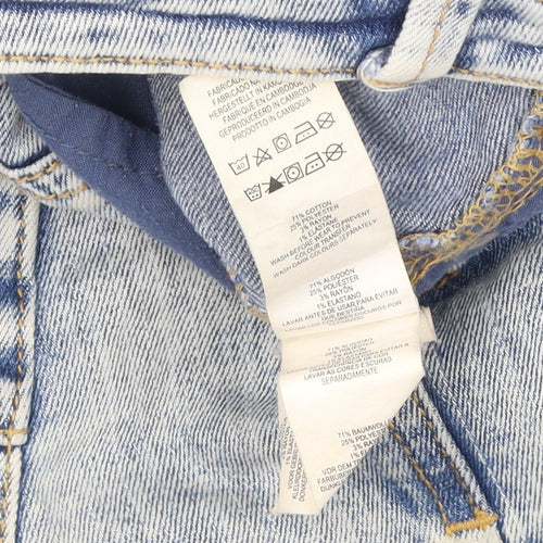 Denim Co. Women's Blue Bermuda Shorts Size 10