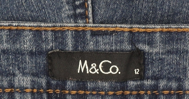 M&Co Women's Blue Bootcut Jeans Size 12