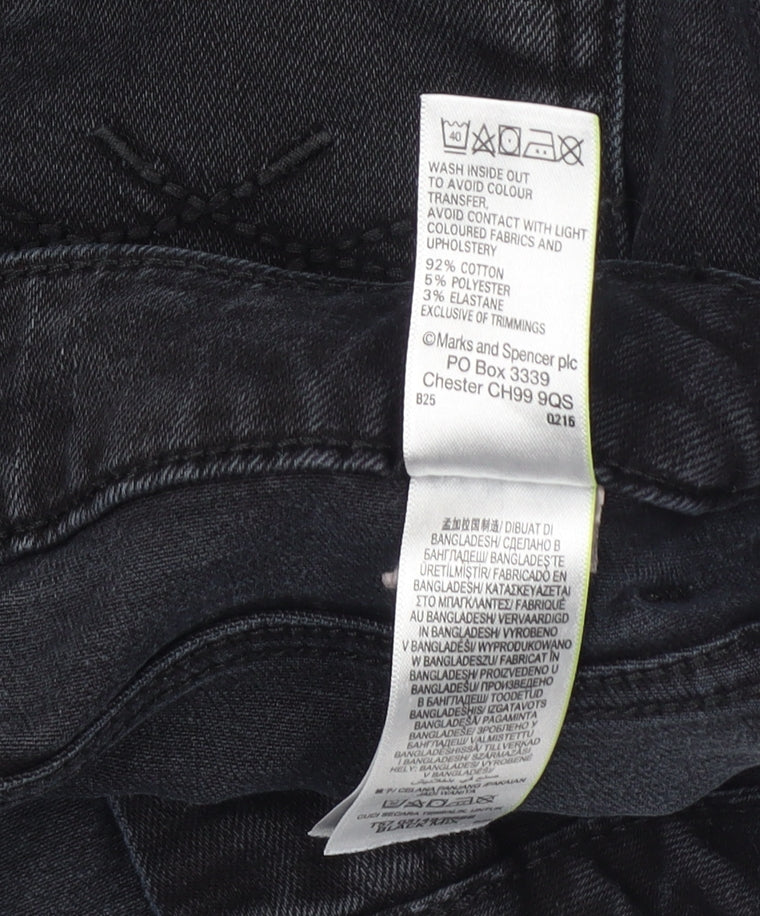 Marks and Spencer Women’s Black Skinny Jeans, UK 14