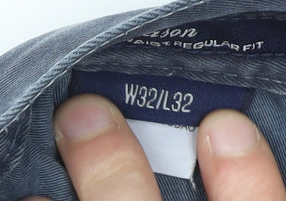 Gant Men's Dark Blue Regular Fit Straight Jeans