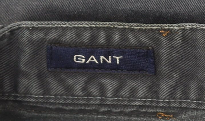 Gant Men's Dark Blue Regular Fit Straight Jeans