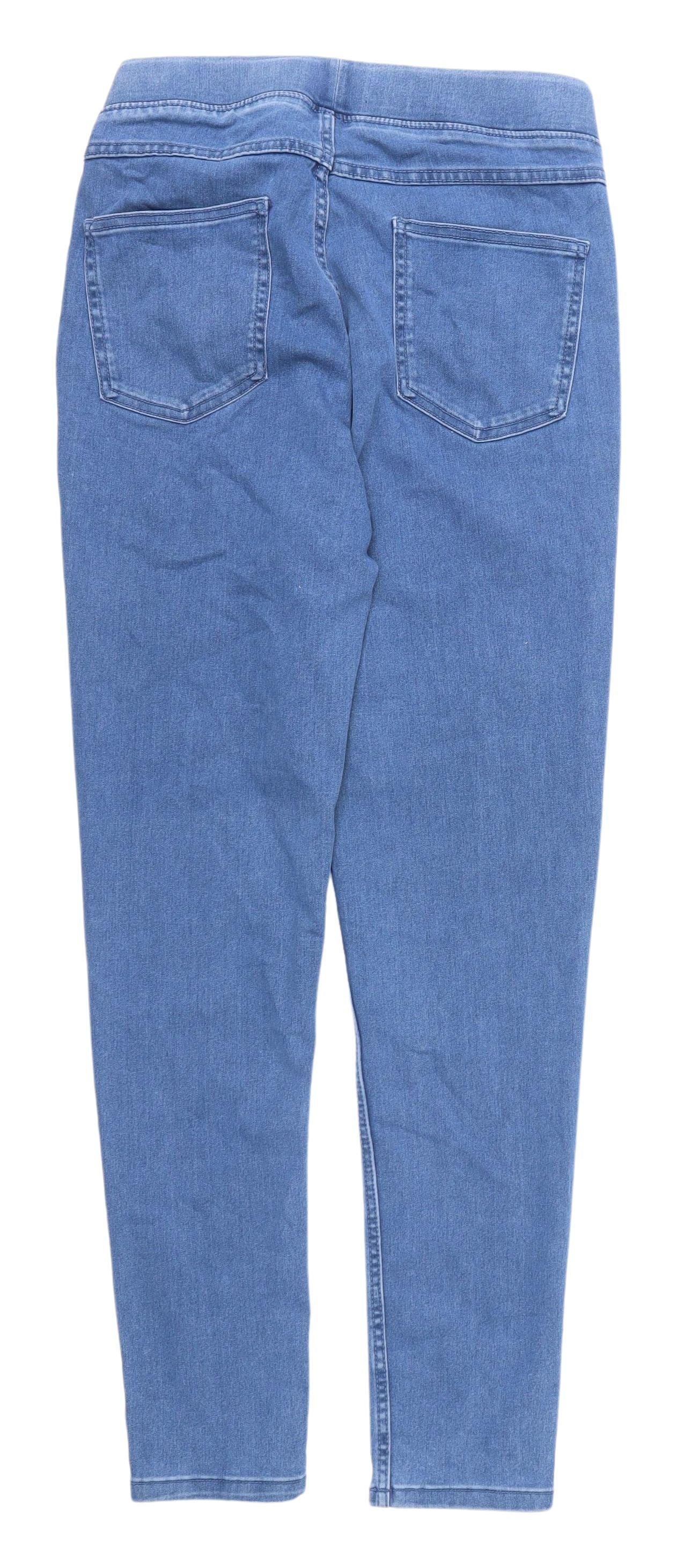 Avenue Women’s Blue Jegging Jeans Size 14 Elastic Waist