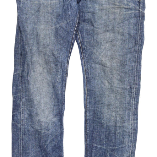 Natural Selection Men's Blue Straight Jeans Size 32