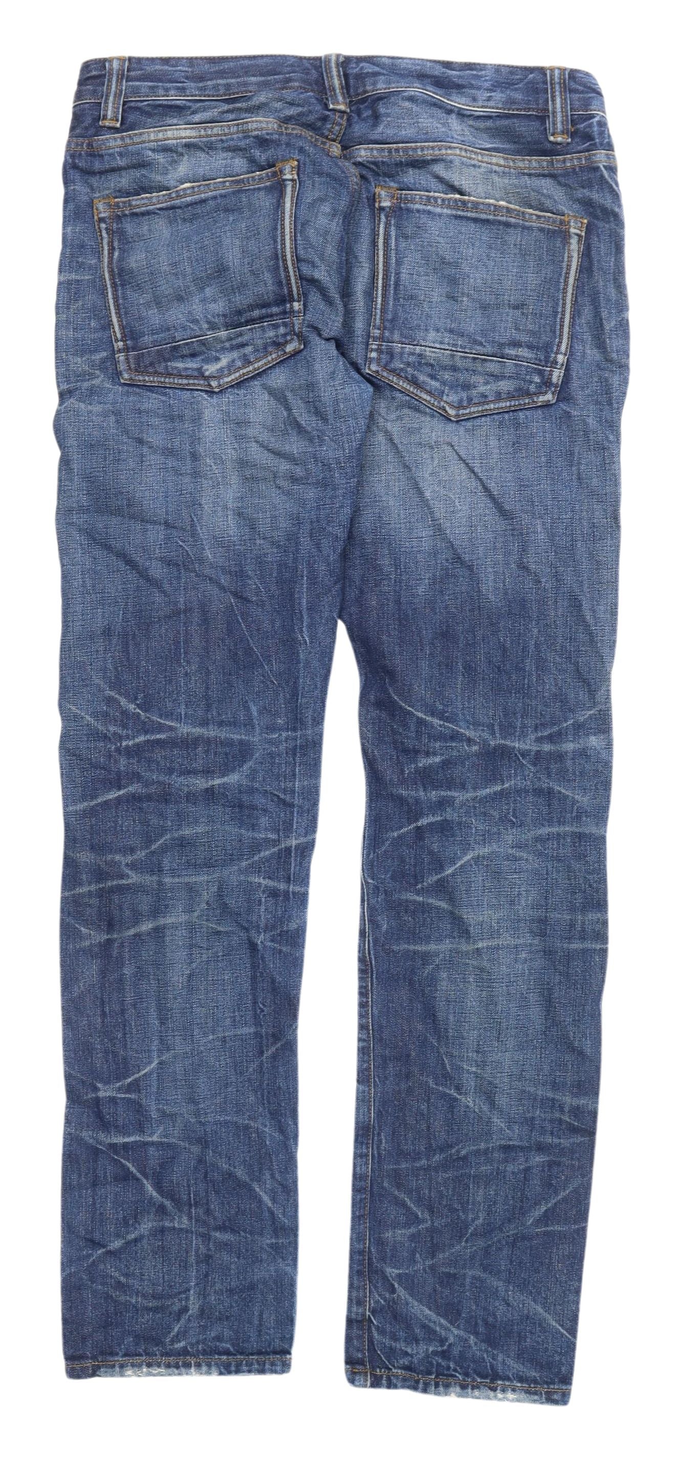 Natural Selection Men's Blue Straight Jeans Size 32