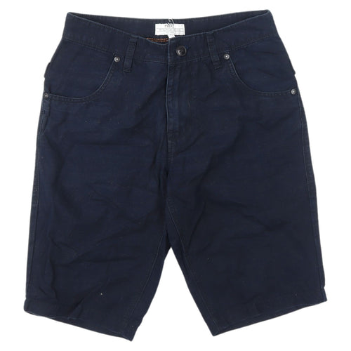 Next Men's Blue Cargo Shorts, Size M - Spring/Summer Casual
