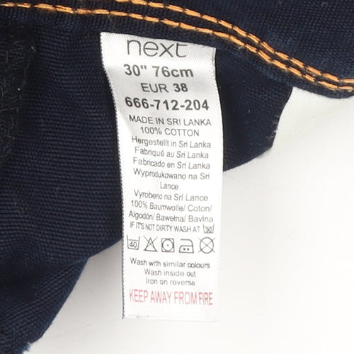 Next Men's Blue Cargo Shorts, Size M - Spring/Summer Casual