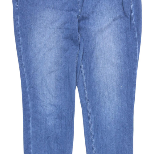 Marks and Spencer Women's Blue Denim Jeggings Size 16