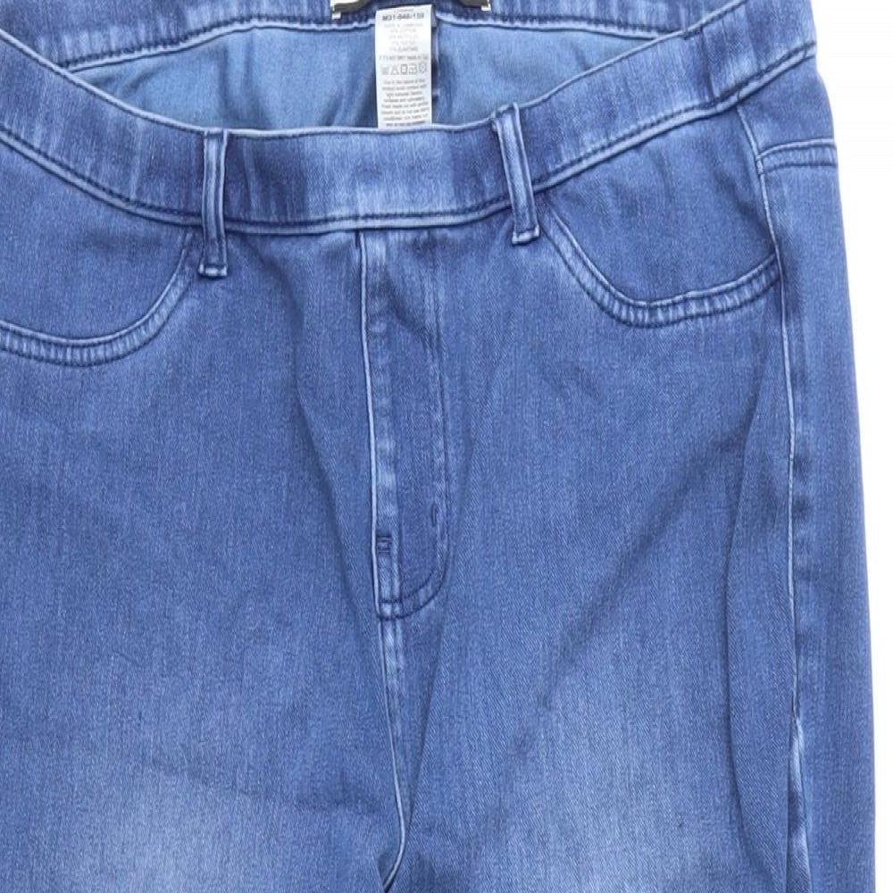 Marks and Spencer Women's Blue Denim Jeggings Size 16