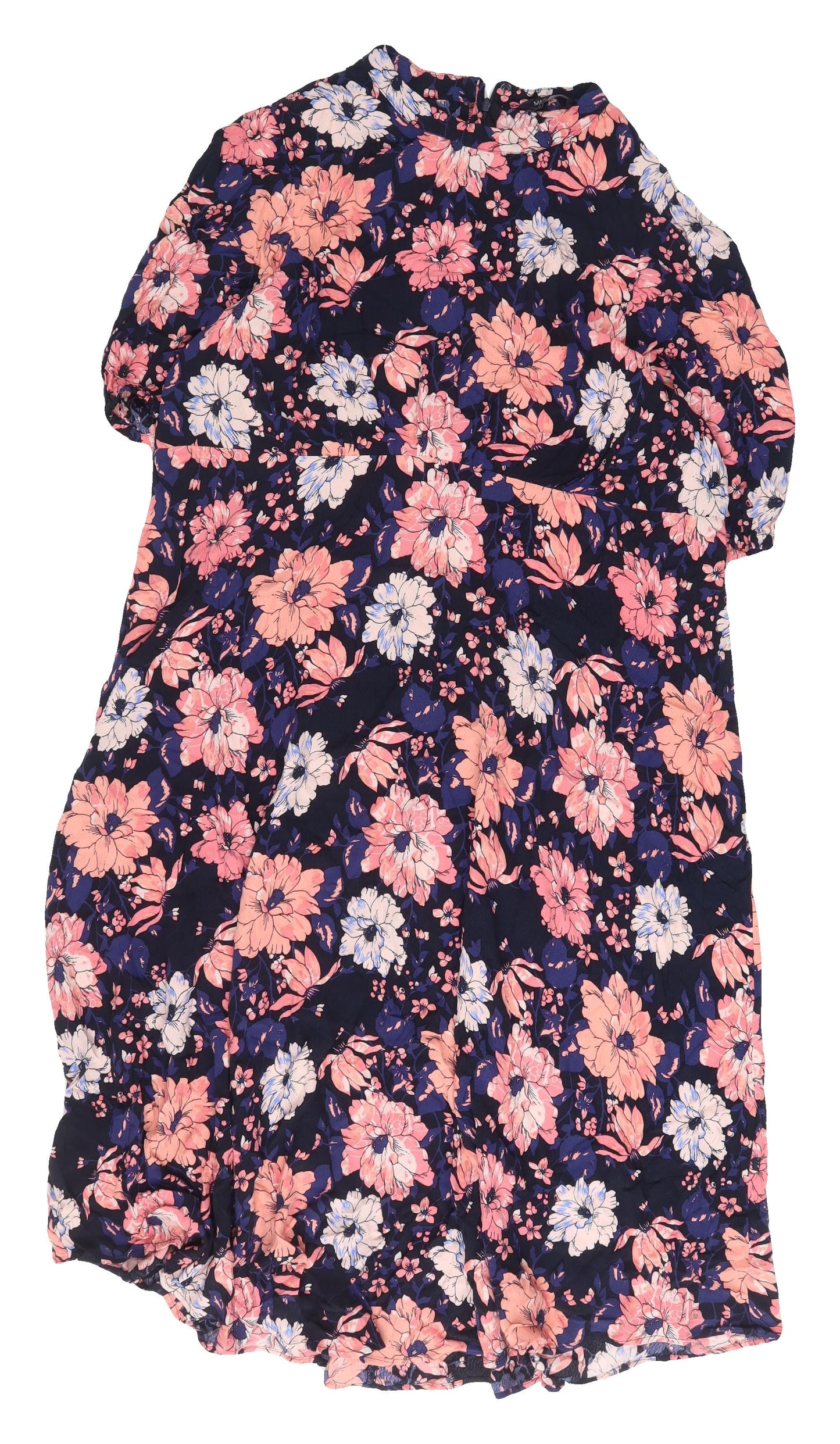 Marks and Spencer Women's Floral Viscose Dress, Size 22