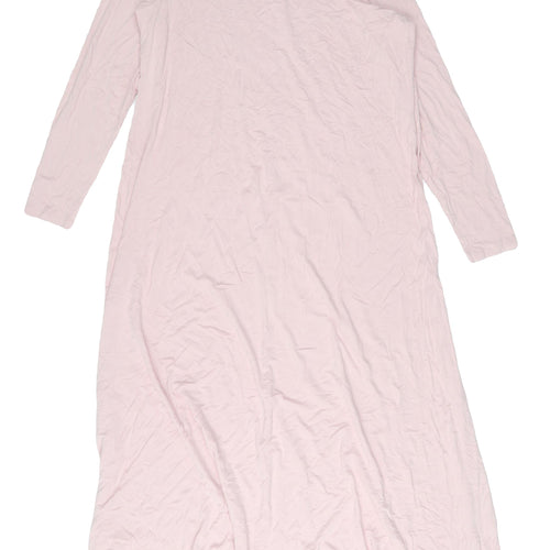 Marks and Spencer Women's Pink Long Shift Dress Size 16