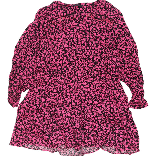 Marks & Spencer Floral Fit & Flare Dress - Size 24
