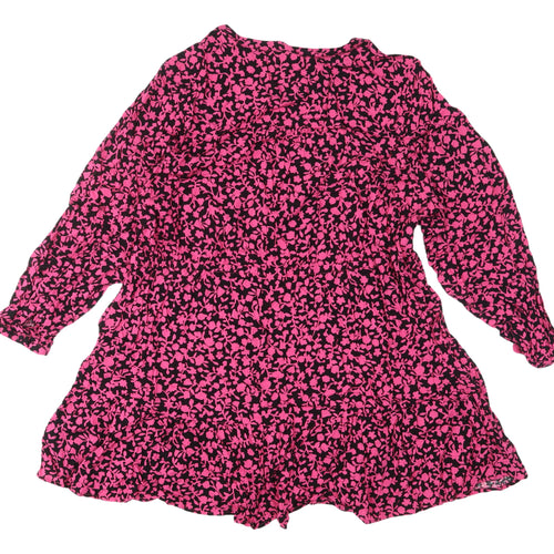 Marks & Spencer Floral Fit & Flare Dress - Size 24