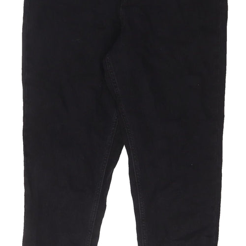 F&F Women's Black Regular Straight Jeans - Size 12