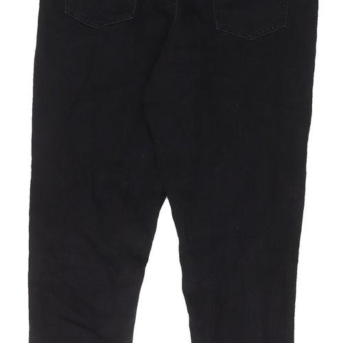 F&F Women's Black Regular Straight Jeans - Size 12