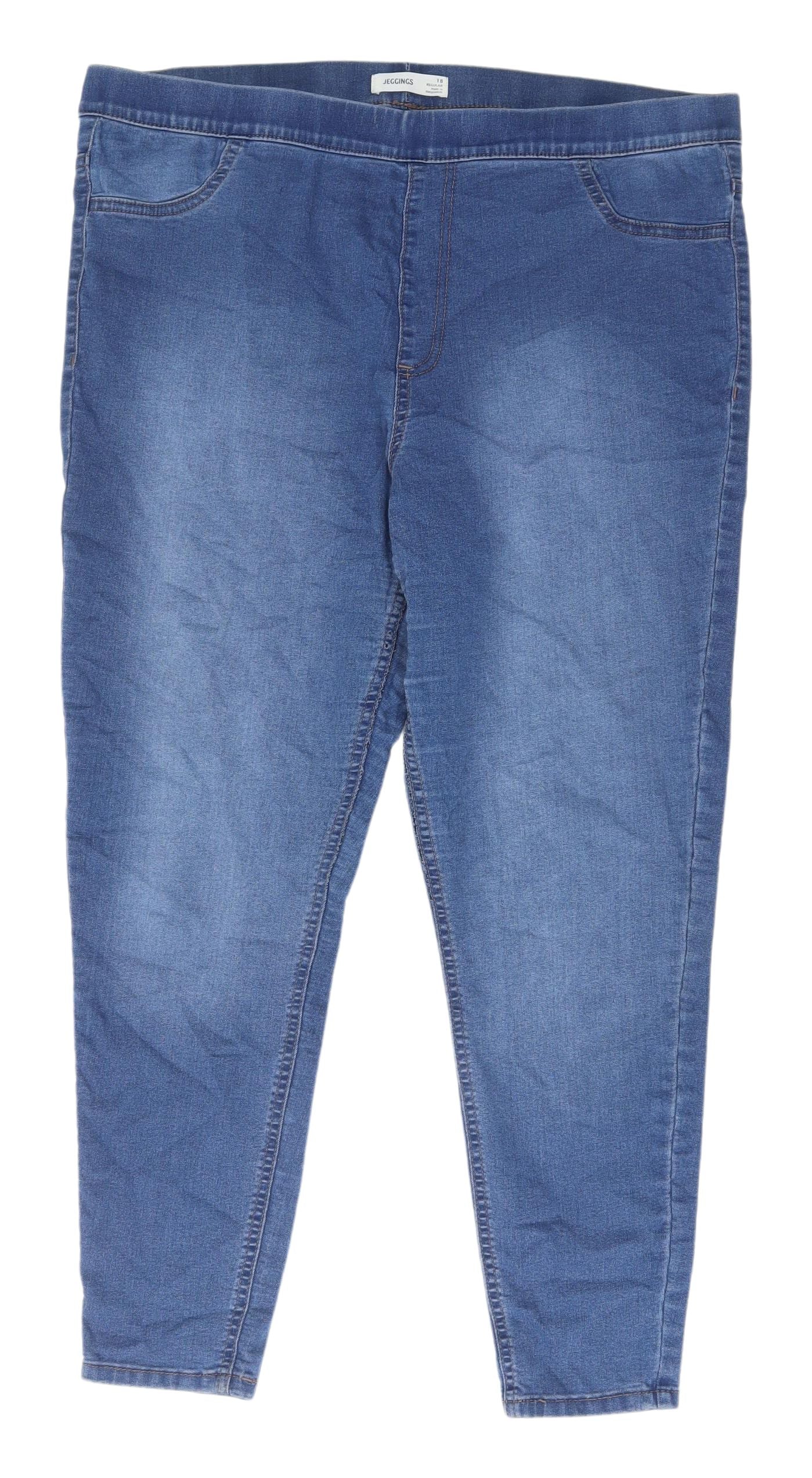 Marks and Spencer Blue Jeggings, Women's Size 18, Stretch