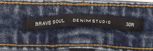 Brave Soul Women's Blue Skinny Jeans size 30