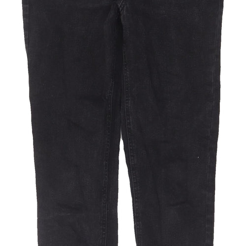 Peacocks Women's Black Skinny Jeans - Size 12