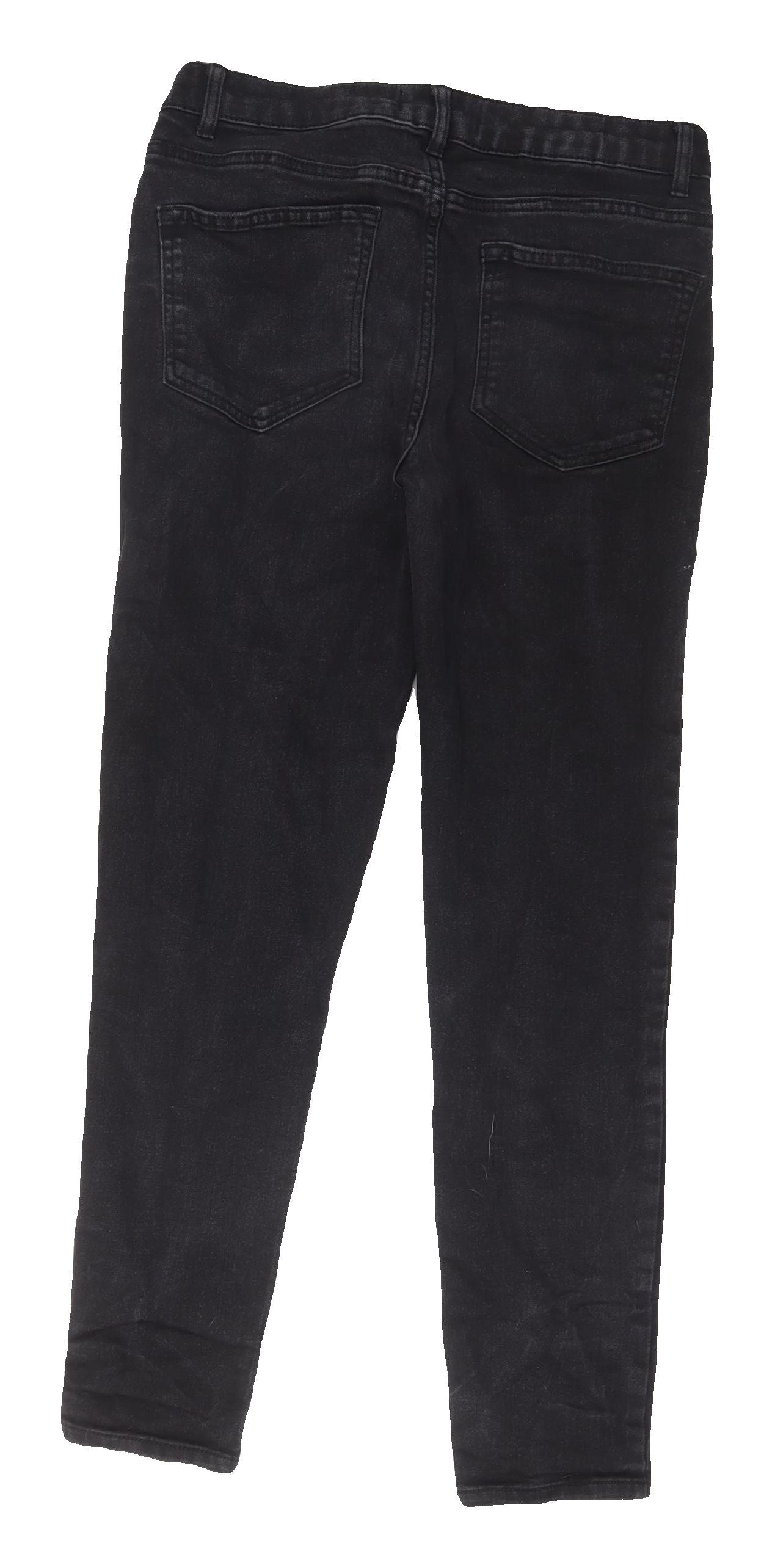 Peacocks Women's Black Skinny Jeans - Size 12