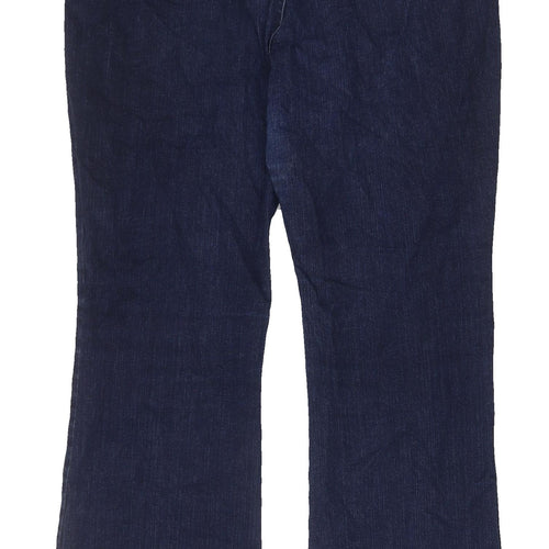Marks and Spencer Women's Blue Straight Jeans, Size 18