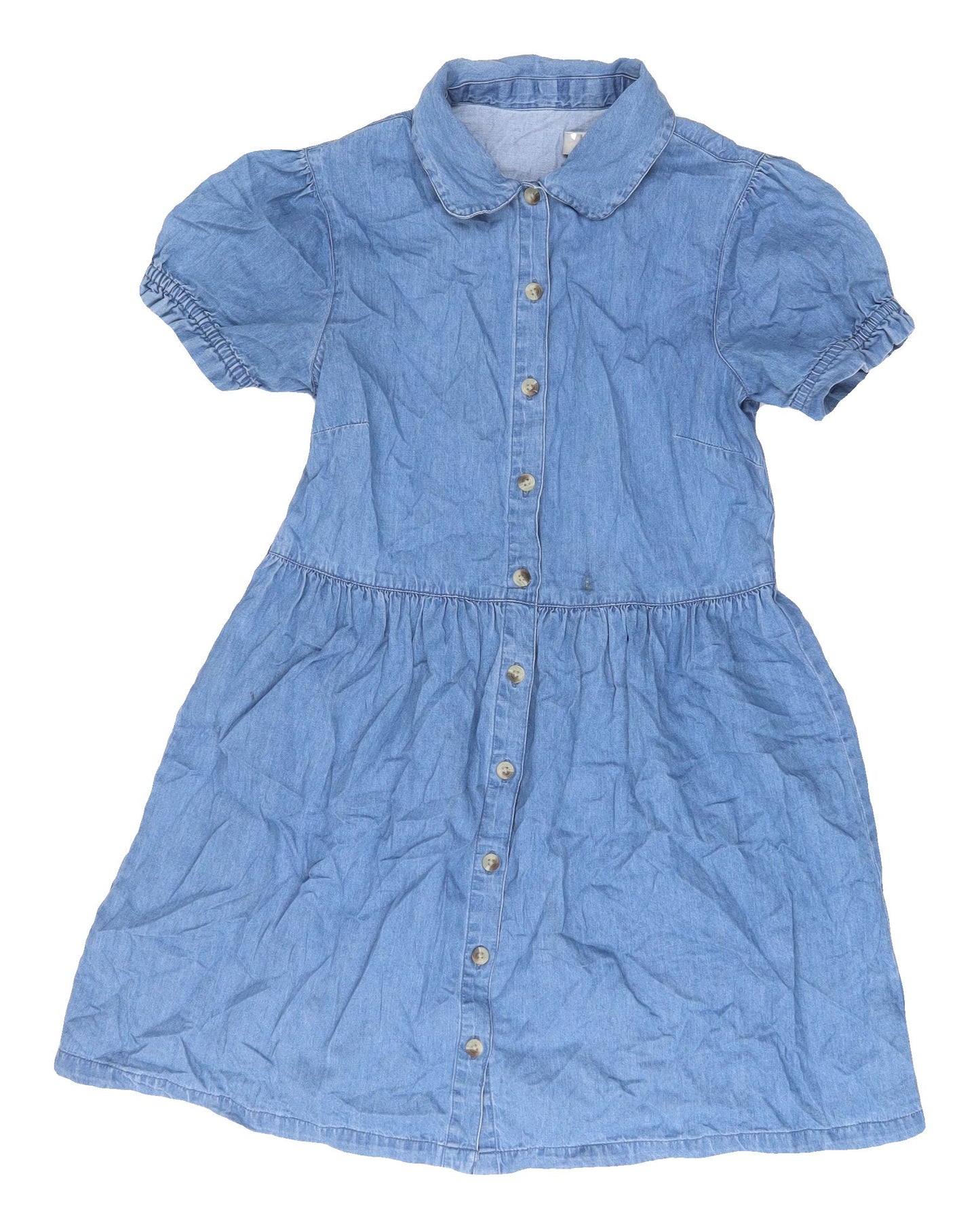 ASOS Women's Blue Denim Shirt Dress Size 10