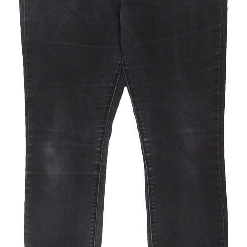 Denim Co Women's Black Skinny Jeans Size 16