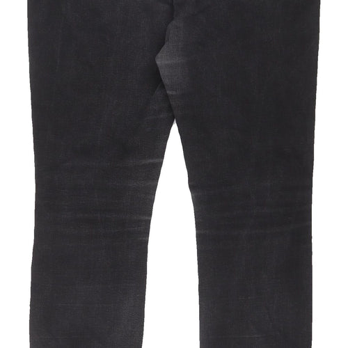 Denim Co Women's Black Skinny Jeans Size 16