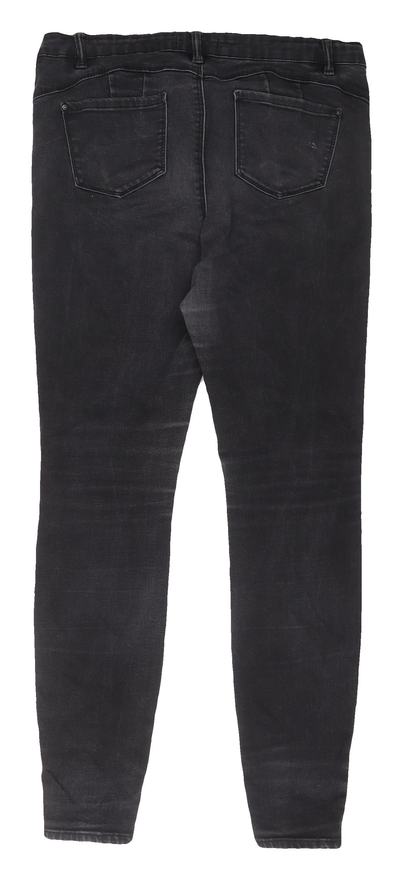 Denim Co Women's Black Skinny Jeans Size 16