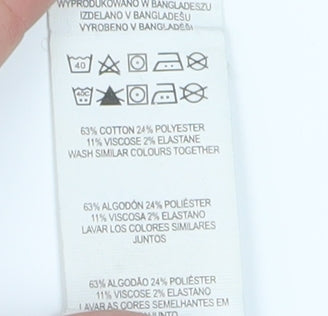 Denim Co Women's Black Skinny Jeans Size 16