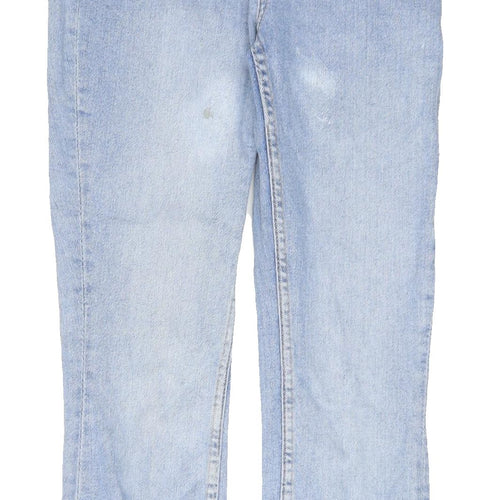 H&M Women's Straight Blue Jeans Size 12 Comfortable Denim