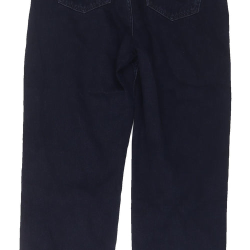 Whistles Women's Dark Blue Straight Jeans, Size 26