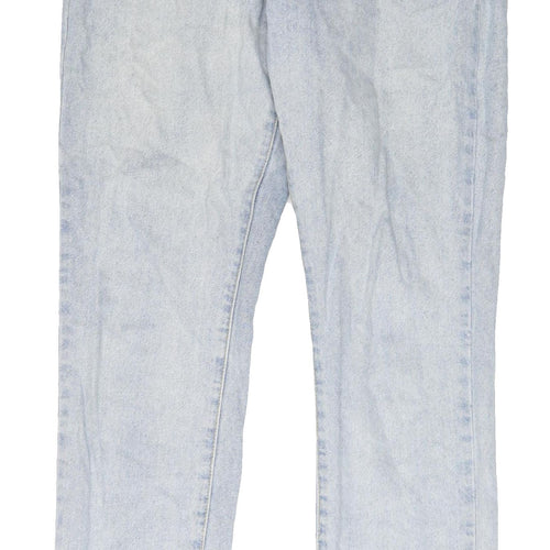 Missguided Women's Blue Straight Jeans Size 10